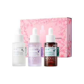 Neogen Dermalogy Real Serum Collection - Niacinamide, Vitamin C, Retinol, Bakuchiol, Panthenol, Peptide to combat acne, pigmentation, wrinkles, dry skin, dullness - Korean Skin Care