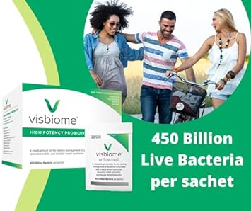Visbiome? High Potency Probiotic 450 Billion Strength - 30 Packets Unf3.6 Pounds