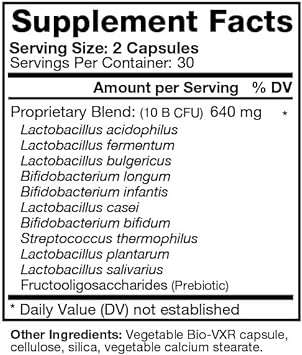 Bio-Design Probio-10, 60 Veg Caps, Pre/Probiotic Formula1.9 Ounces