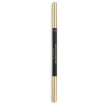 Revolution Pro Define & Fill Micro Brow Pen, Dual Ended Eyebrow Pen, Spoolie & Brow Filler In One Pen, Vegan & Cruelty-Free, Ash Brown