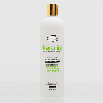 KERATIN USA HAIR STRAIGHTENING PRODUCTS Pre-Treatment Clarifying Shampoo Enhanced Formula 16 / 500ml