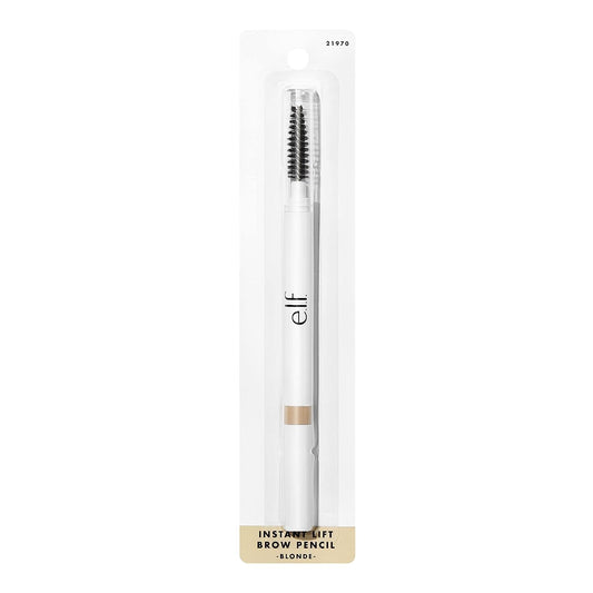 e.l.f, Instant Lift Brow Pencil, Dual-Sided, Precise, Fine Tip, Shapes, Defines, Fills Brows, Contours, Combs, Tames, Blonde, 0.006