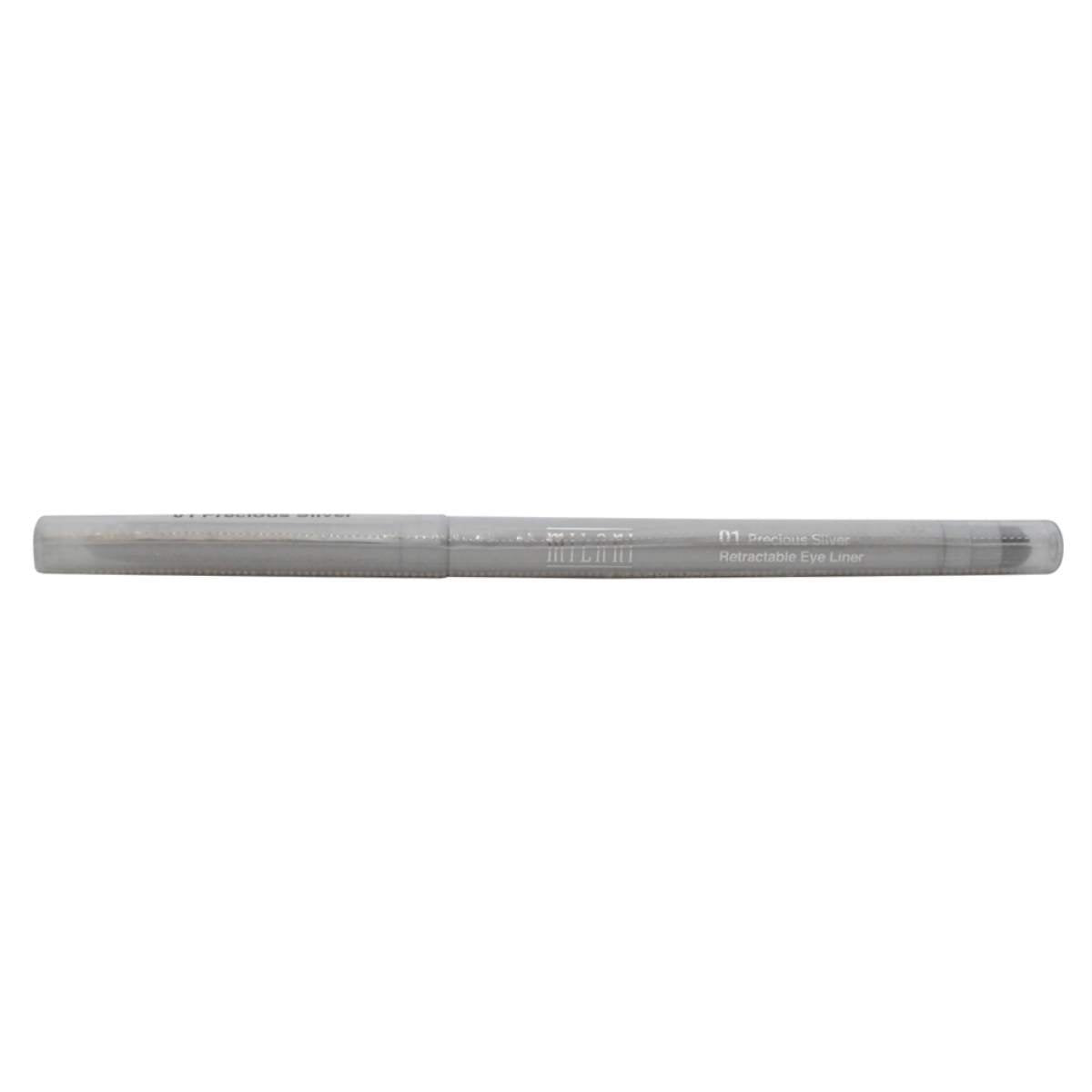 MILANI Mechanical Glitter Eyeliner Pencil-01 Precious Silver