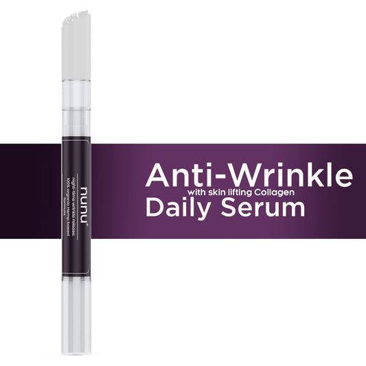 NUNU ® Anti-Aging Hemp Serum Based Cosmetic Pen 2.5 Vegan Ingredients Face Wrinkle Release…