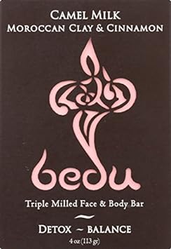 Esupli.com  Bedu 6 Piece Face and Body Bar, Moroccan Clay an