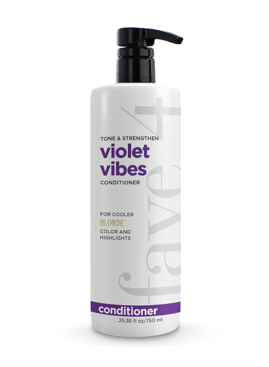 fave4 hair Purple Conditioner for Blonde Hair, Violet Vibes Tone & Strengthen Conditioner