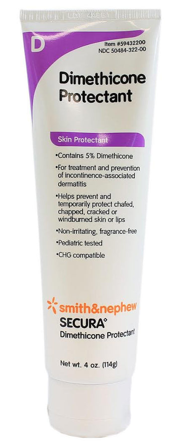 Smith and Nephew Secura Dimethicone Protectant 4oz Tube 59432200 by Sm