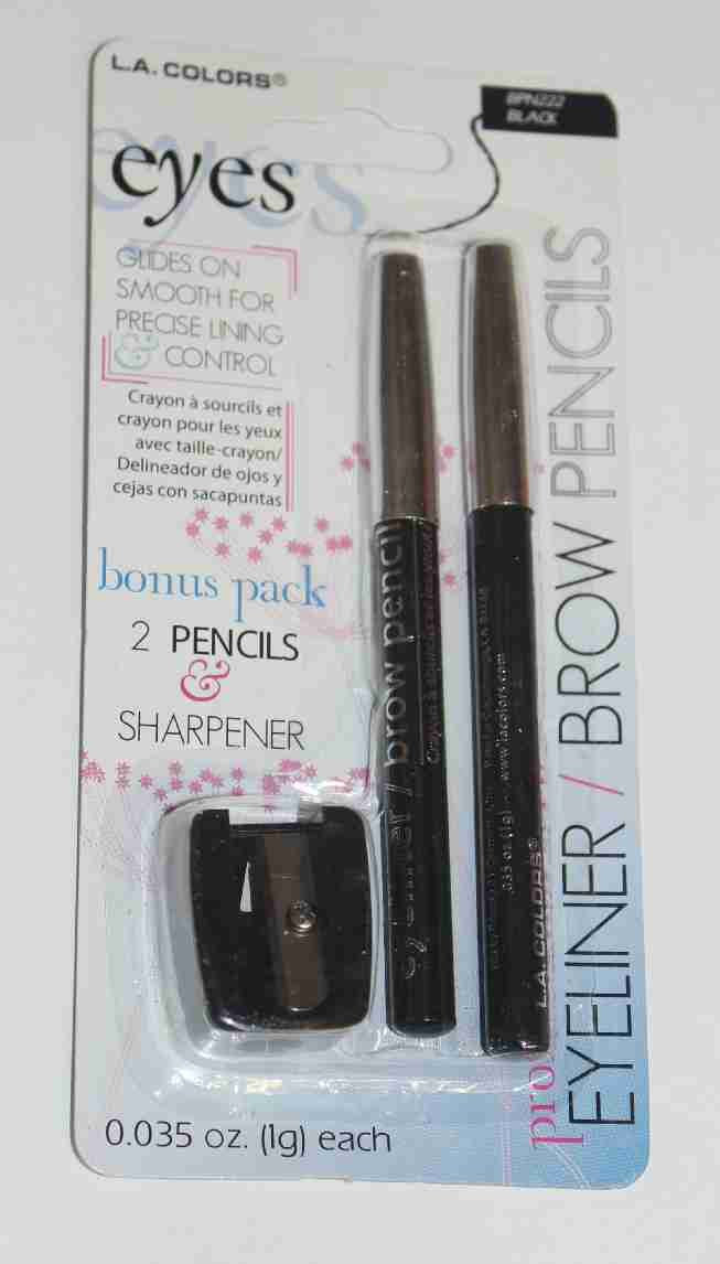 Beauty 21 Cosmetics Cbpn222 Black Liner Pencil With Sharpner