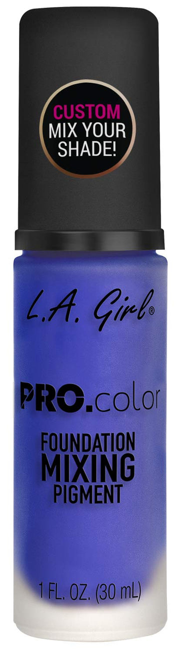 L.A. Girl Pro Matte Mixing Pigment, Blue, 1