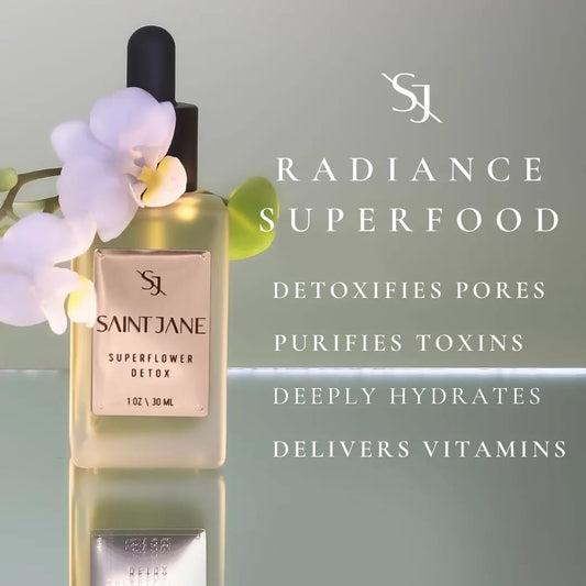 SAINT JANE - Superower Detox Serum | Luxury, oral-Infused, Clean Skincare (1   | 30 )