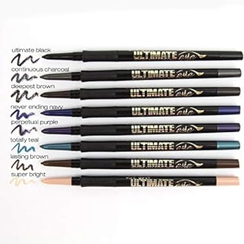L.A. Girl Ultimate Intense Stay Auto Eyeliner- Lasting Brown