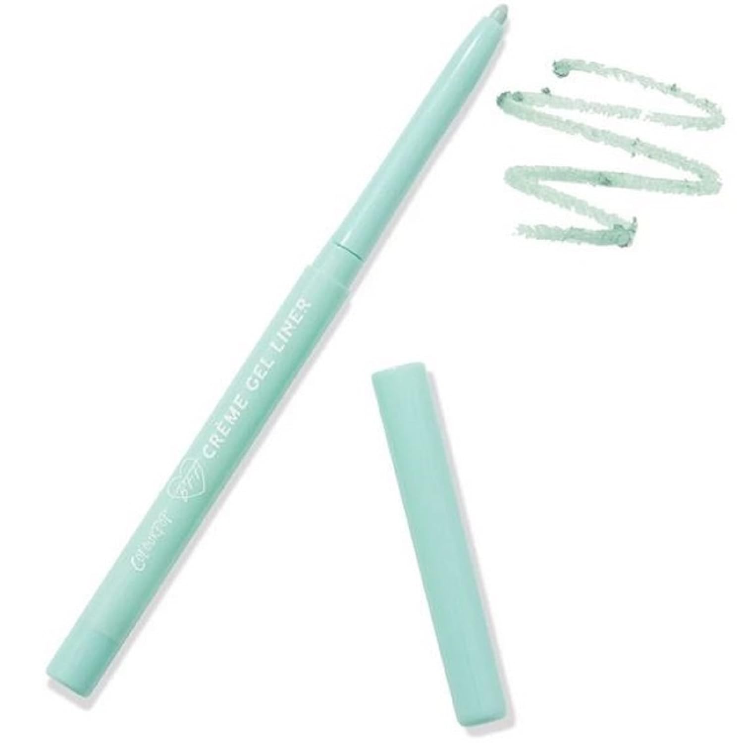 Colourpop ICE BREAKER Matte Creme Gel Eyeliner Retractable Pencil (Pastel Mint Aqua), 0.2g (0.007 )