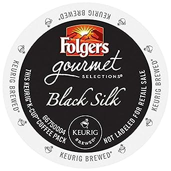 Folgers Gourmet Selections Black Silk K-Cups (24 Count)