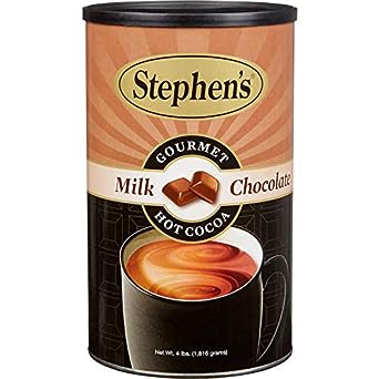 Stephen's Gourmet Hot Cocoa, Milk Chocolate. Canister