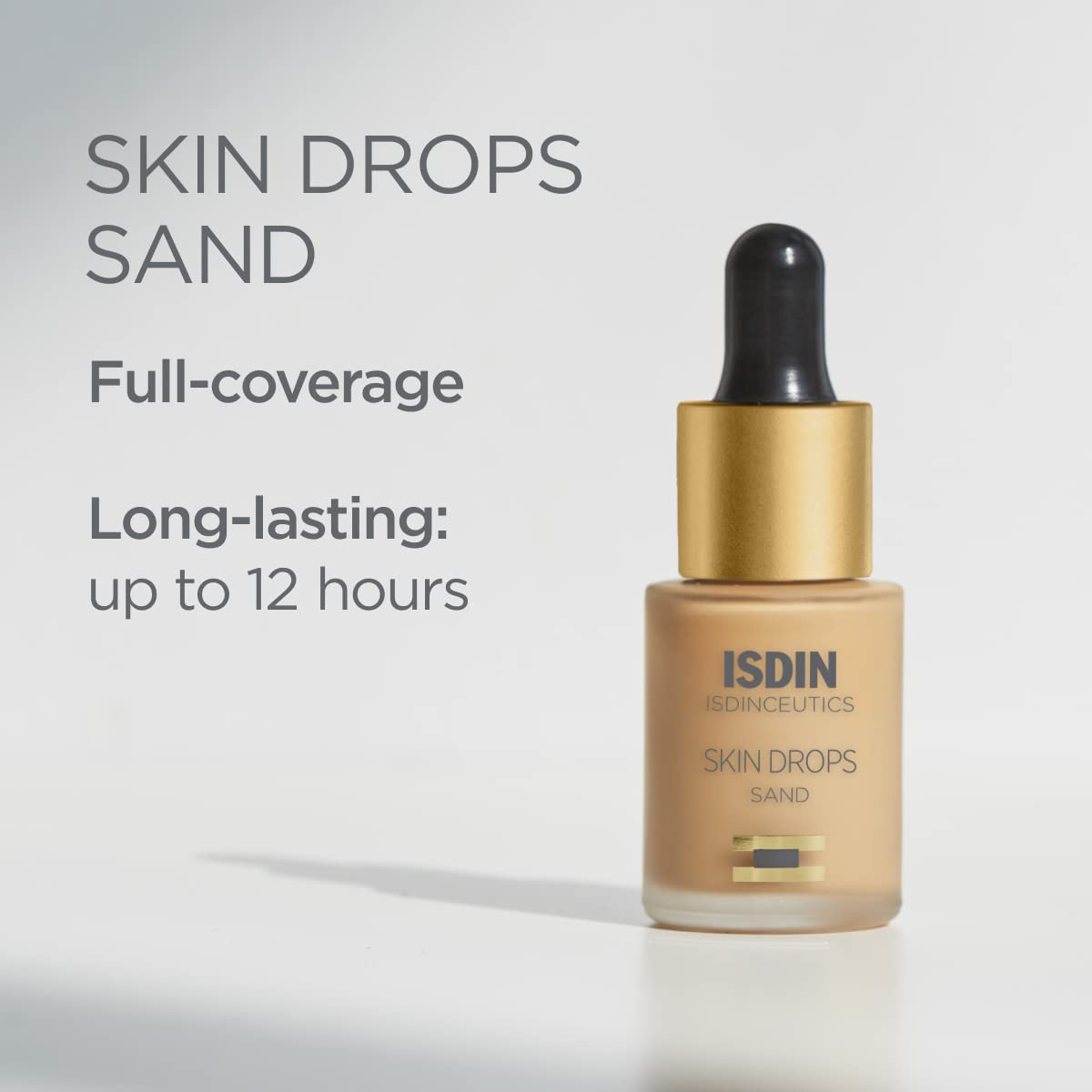 ISDIN Skin Drops, Face and Body Makeup Lightweight and High 