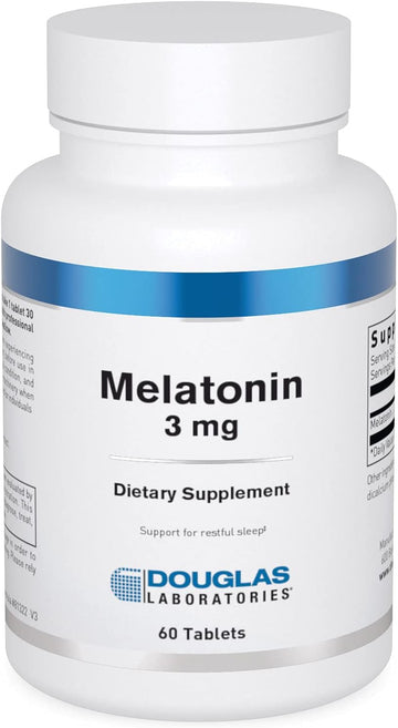Douglas Laboratories Melatonin 3 Mg | Supports Sleep/Wake Cycles | 60