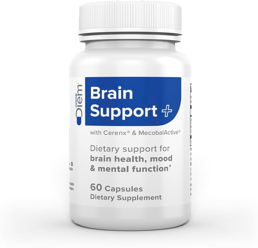 Omne Diem Brain Support With Cerenx And Mecobalactive, 60 Capsules  D