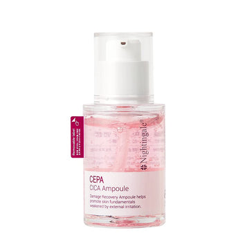 Nightingale Damage Recovery Cepa Cica Ampoule for Face | Skin Repair & Moisturizing, Anti Aging Serum | Daily Use for Sensitive Skin | Korean Skincare Cosmetics | 30 / 1 .