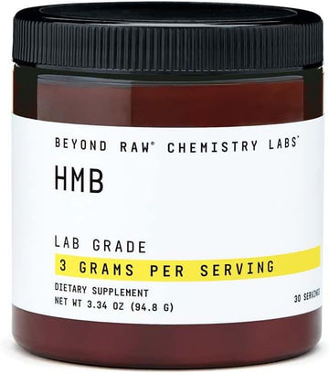 Beyond Raw Chemistry Labs Hmb Powder | Increase Performance | 30 Servi