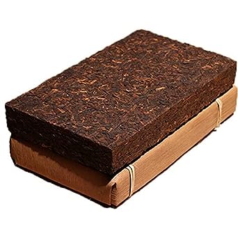 Yunnan Pu'er tea brick,fermented tea since 2009 organic black tea Pu'er fermented tea Pu-erh Tea 500g pakage by traditional method with bamboo leaves pu er tea