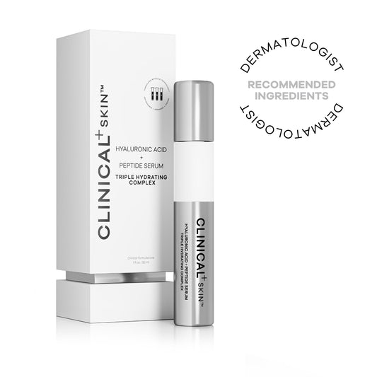 Clinical Skin Hyaluronic Acid + Peptide Serum Triple Hydrating Complex