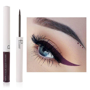 Kilshye Liquid Eyeliner Matte Eyeliners High Pigment Eye Liner Waterproof Long Lasting Eye Makeup for Women and Girls Pack of 1 (D- Purple)