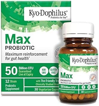 Kyo-Dophilus Max Probiotics, 30 Vegetarian Capsules