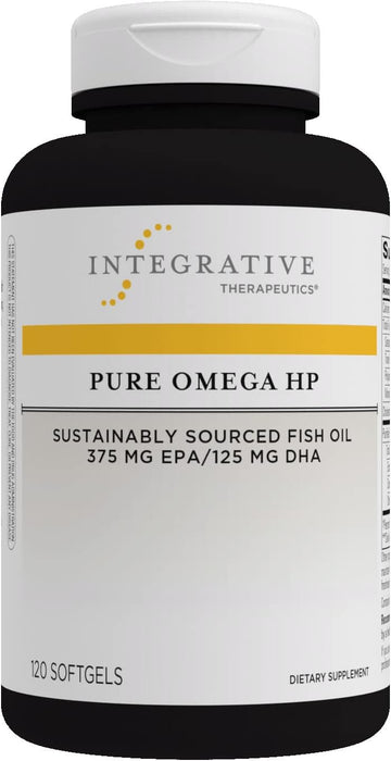 Integrative Therapeutics - Pure Omega HP Fish Oil Softgels - 575 mg Om8 Ounces