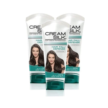 Lot of 3 Cream Silk Conditioner Hair Fall' Defense for Less Hair Fall Creamsilk 180ml