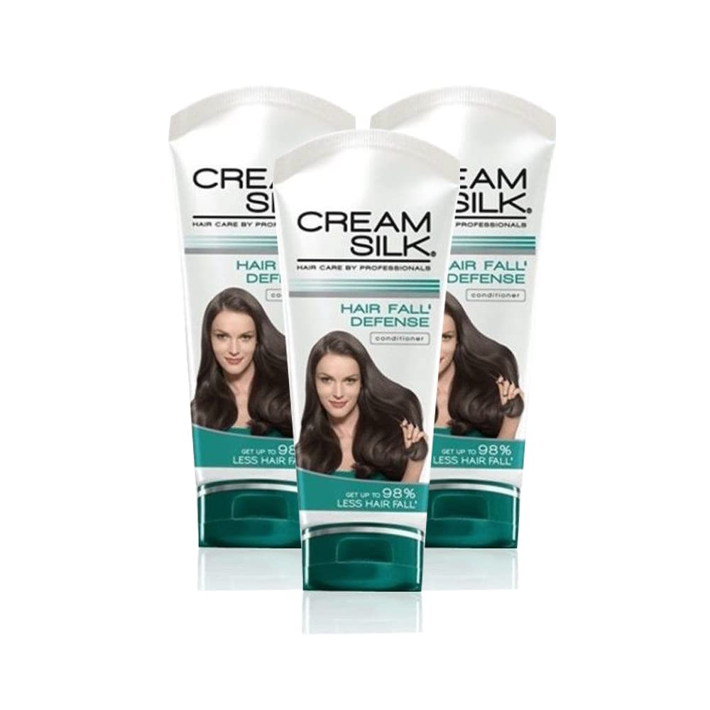 Lot of 3 Cream Silk Conditioner Hair Fall' Defense for Less Hair Fall Creamsilk 180