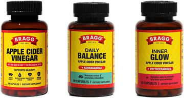 Bragg Original - Daily Balance - Inner Glow - Apple Cider Vinegar Caps