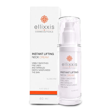 VITASEI Ellixxis Instant Lifting Neck Cream W/Matrixyl, Vegan Neck Firming Tightening Lifting Sagging Skin, Visibly Smoothing the Appearance of Wrinkles & Fine Lines Moisturizing Cream- 2.03