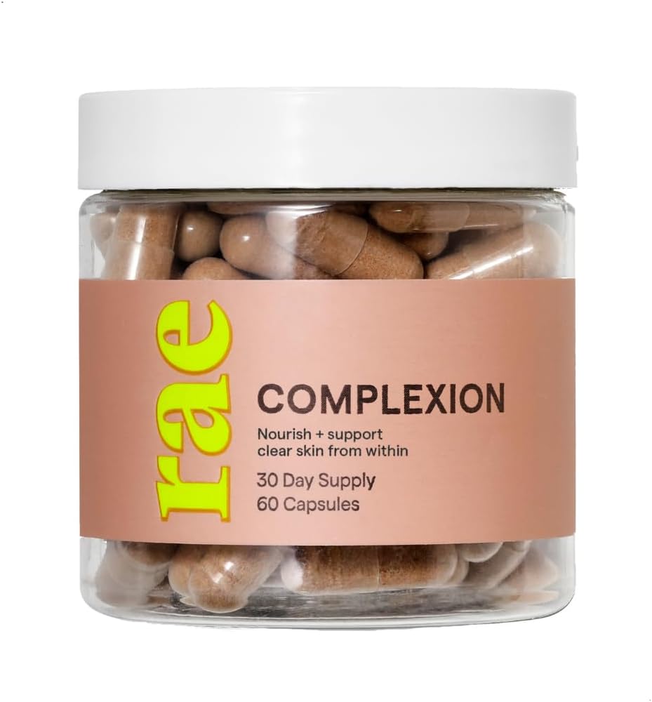 Rae Wellness Complexion Capsules - Support Radiant Skin with Vitamin A