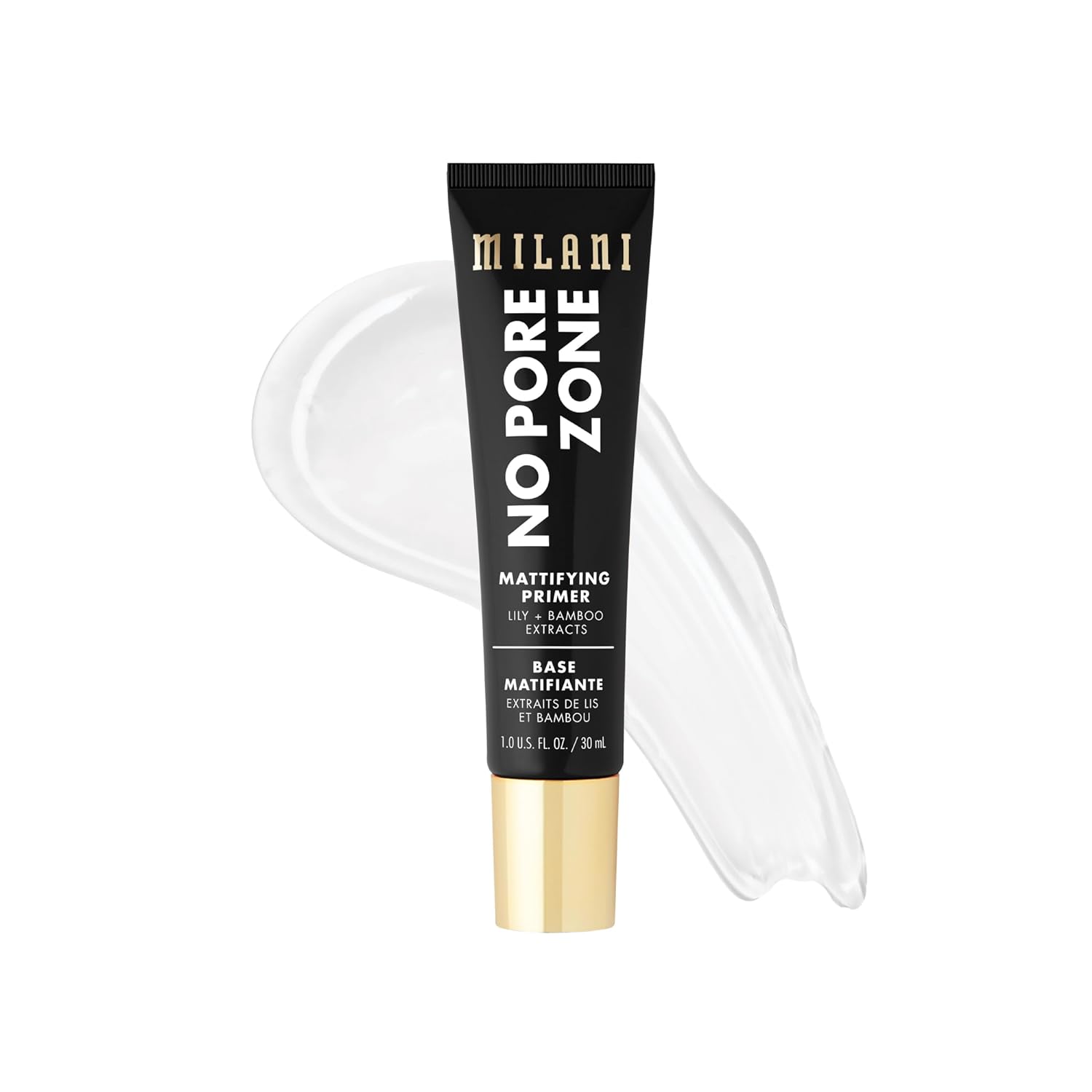 Milani No Pore Zone Mattifying Primer for Makeup (1.0 .)- Matte Face Primer for Oily Skin