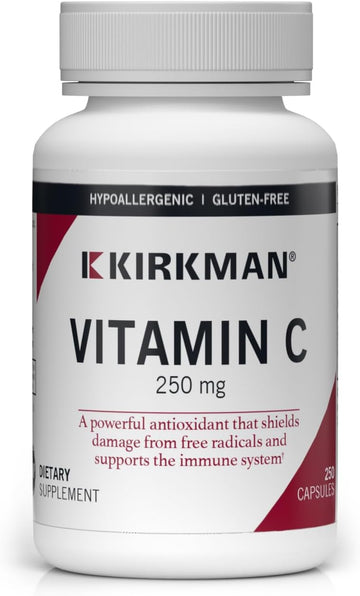 Kirkman ? Vitamin C 250 mg Capsules - Hypo - 250 Count