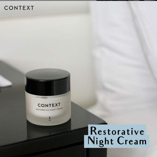 Context Restorative Night Cream - Vitamin C, Anti Wrinkle, Collagen and Elastin, Anti Aging, Removes Fine Lines, Healthy Ingredients
