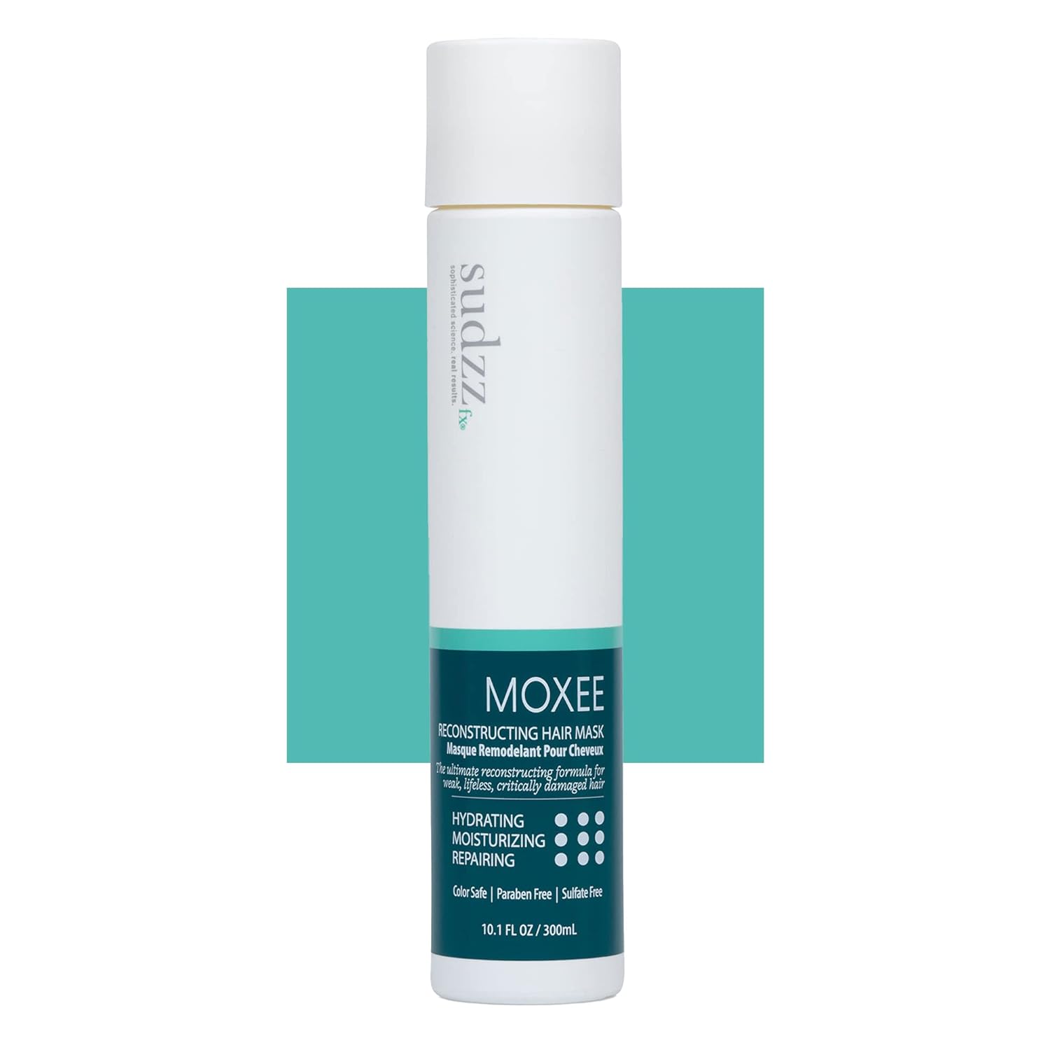 SUDZZfx Moxee Reconstructing - Hydrating Hair Mask - Deep Conditioner for Dry Damaged Hair Care - Hair repair - Provides Nourishment and Restores Weak, lifeless, Critically Damaged Hair 10.1