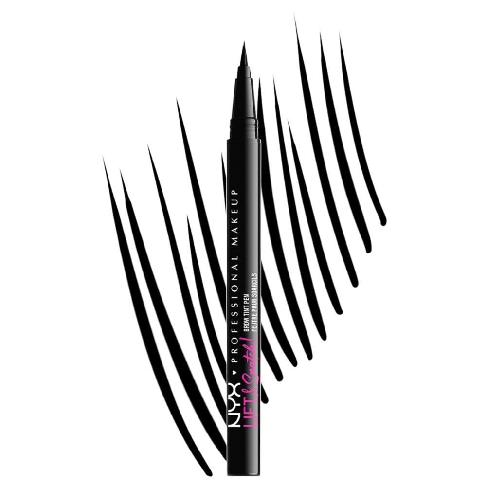 NYX PROFESSIONAL MAKEUP Lift & Snatch Brow Tint Pen, Black