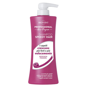 BIOPOINT Shampoo Speedy Hair 13.5 Fl Oz, Made in Italy [ital