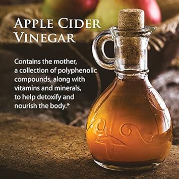 Enzyme Science Apple Cider Vinegar, 60 Capsules - Organic ACV Suppleme