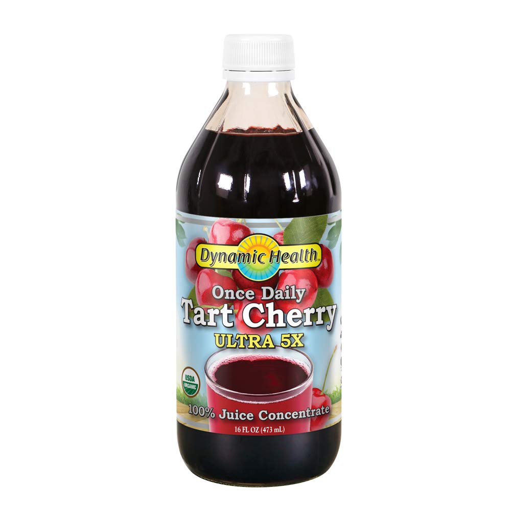 Dynamic Health Once Daily Tart Cherry Ultra 5X | 100% Juice Concentrat