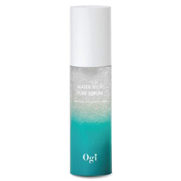 [Ogi] Water Rich Pure Serum, Moisturizer for Sensitive Skin with Organic Jojoba Oil & Collagen, Dye-Free, Fragrance Free (30, 1 ..)