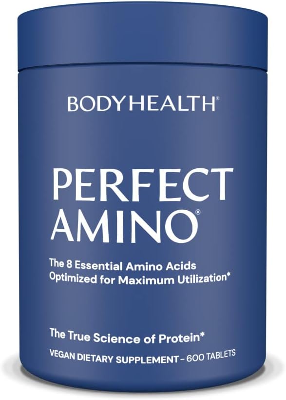 BodyHealth PerfectAmino, All 8 Essential Amino Acids with BCAAs + Lysi