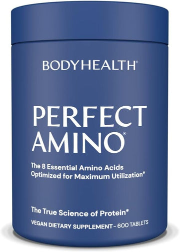 BodyHealth PerfectAmino, All 8 Essential Amino Acids with BCAAs + Lysi