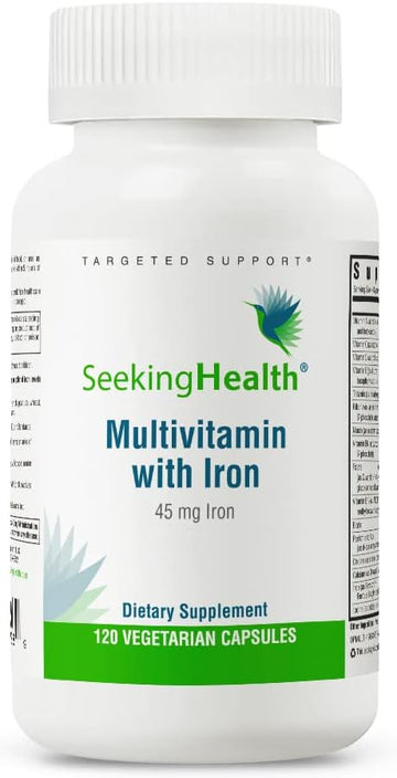 Seeking Health Multivitamin With Iron, 45 Mg Chelated Iron, Active B V