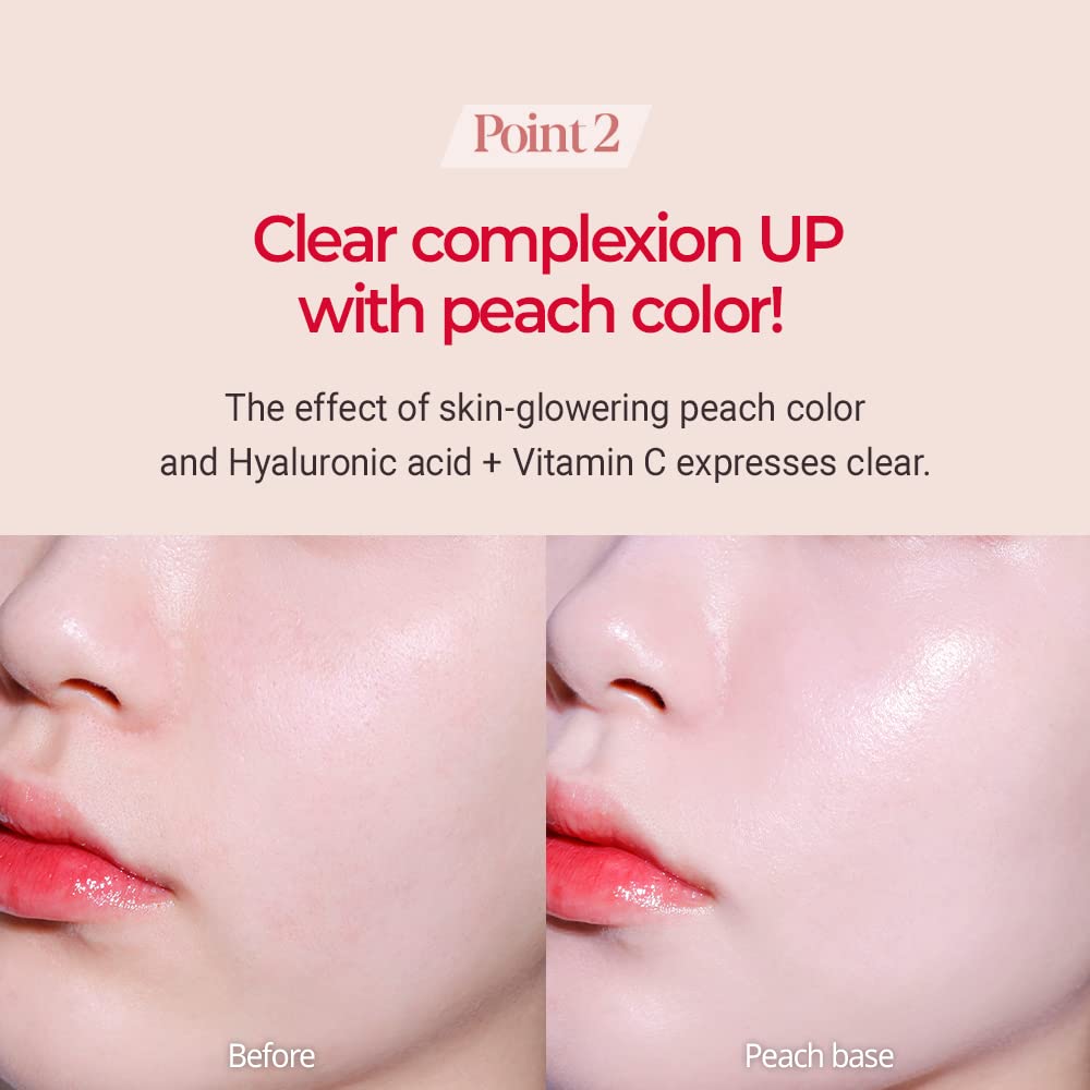 ESPOIR Peach Skin Fitting Base 30ml SPF 41 PA++++ | Lightly 