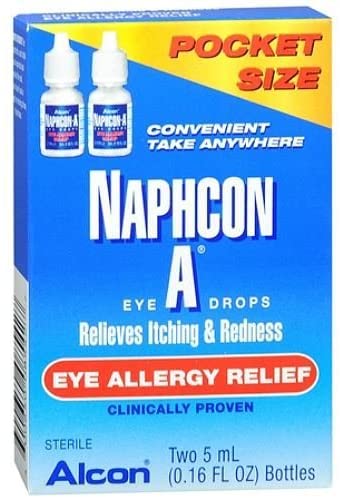 Naphcon-A Eye Allergy Relief Eye Drops 0.16 Ounces by Naphcon A