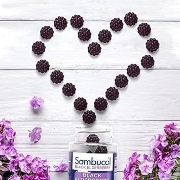 Black Elderberry Dietary Supplement Gummies - 30 ct, Pack of 3F