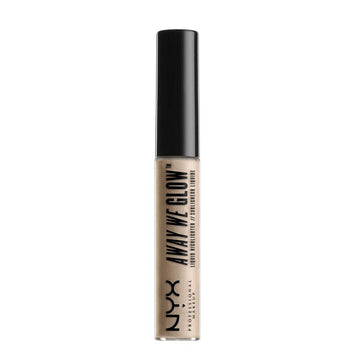 NYX Professional Makeup Away We Glow Liquid Highlighter, Crystal Glare, 0.22 uid