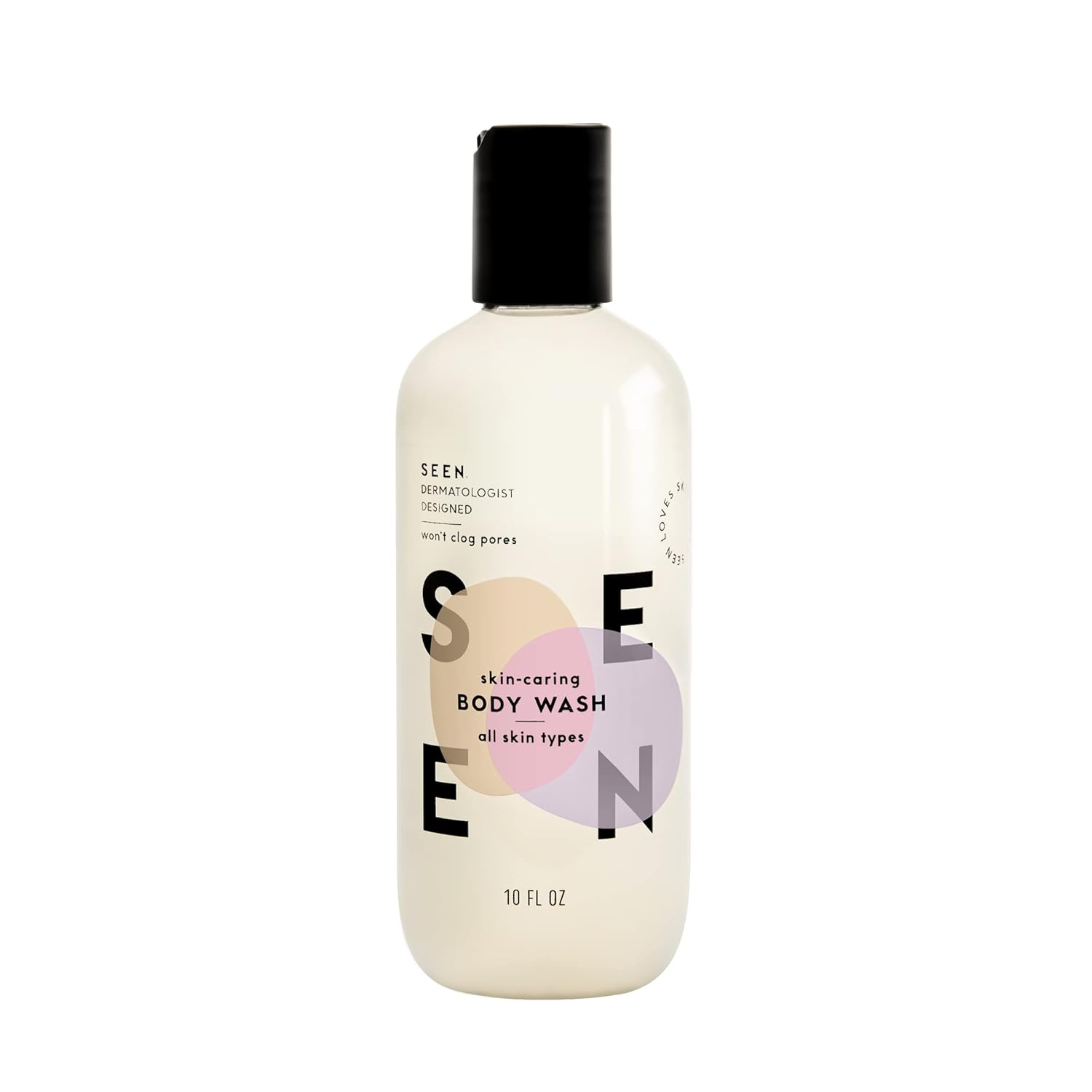 SEEN Body Wash- Non-Comedogenic & Non-Irritating Body Wash- Dermatologist-Developed - Safe for Sensitive, Eczema & Acne Prone Skin